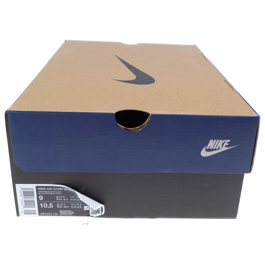 NIKE(ナイキ) ×FRAGMENT AIR ZOOM SPIRIDON SP BLUE VOID HF5455-100 フラグメント エアズーム スピリドン ローカットスニーカー ホワイト US9/27cm