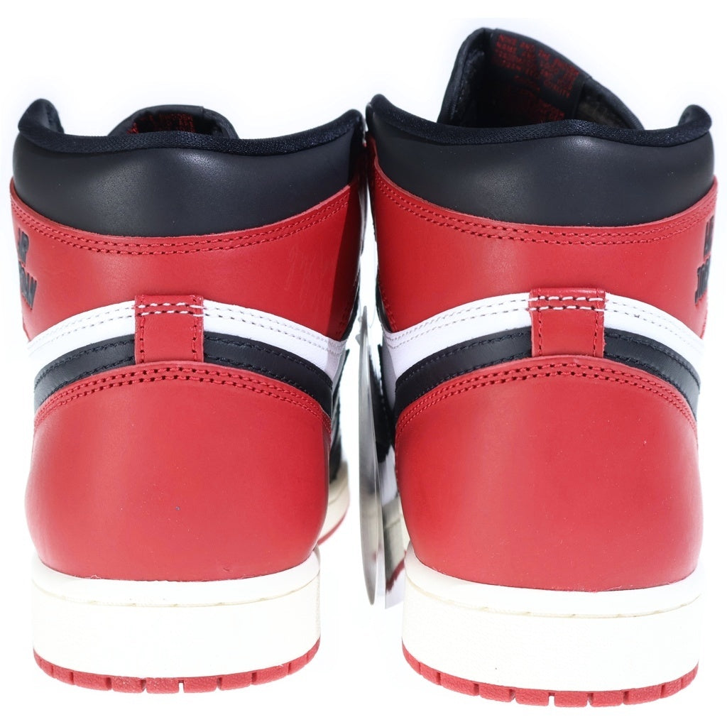 NIKE(ナイキ) AIR JORDAN 1 RETRO HIGH OG DZ5485-106 エアジョーダン1 レトロ ハイカットスニーカー レッド/ブラック US9.5/27.5cm