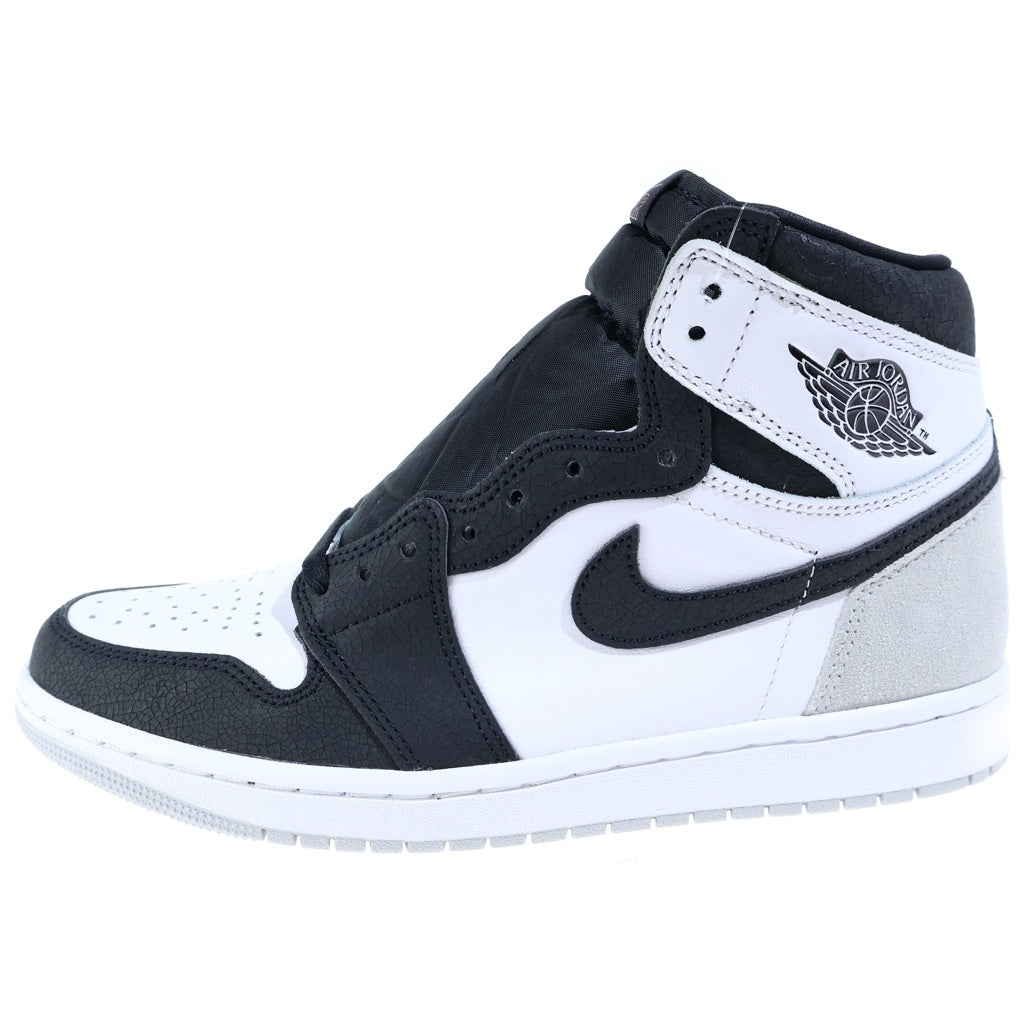 NIKE(ナイキ) AIR JORDAN 1 HIGH OG BLEACHED CORAL エアジョーダン1 ブリーチド コーラル ハイカットスニーカー ブラック/グレー US9.5/27.5cm 555088-108