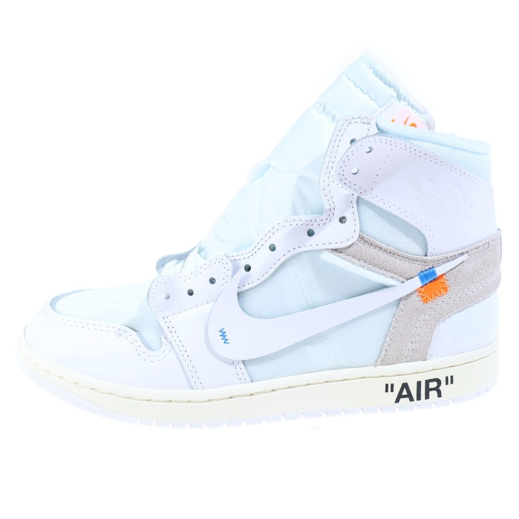 NIKE(ナイキ) ×V.A.A AIR JORDAN 1 RETRO HIGH OG ALASKA エアジョーダン1 ヴァージルアブローアーカイブ アラスカ ハイカットスニーカー ホワイト US10/28cm AA3834-100