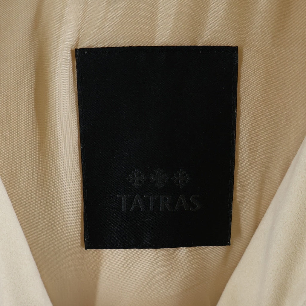 TATRAS(タトラス) AMIL タミル フェイクファー ノーカラーボアコート ボアジャケット アイボリー #L LTAT22A4908 レディース