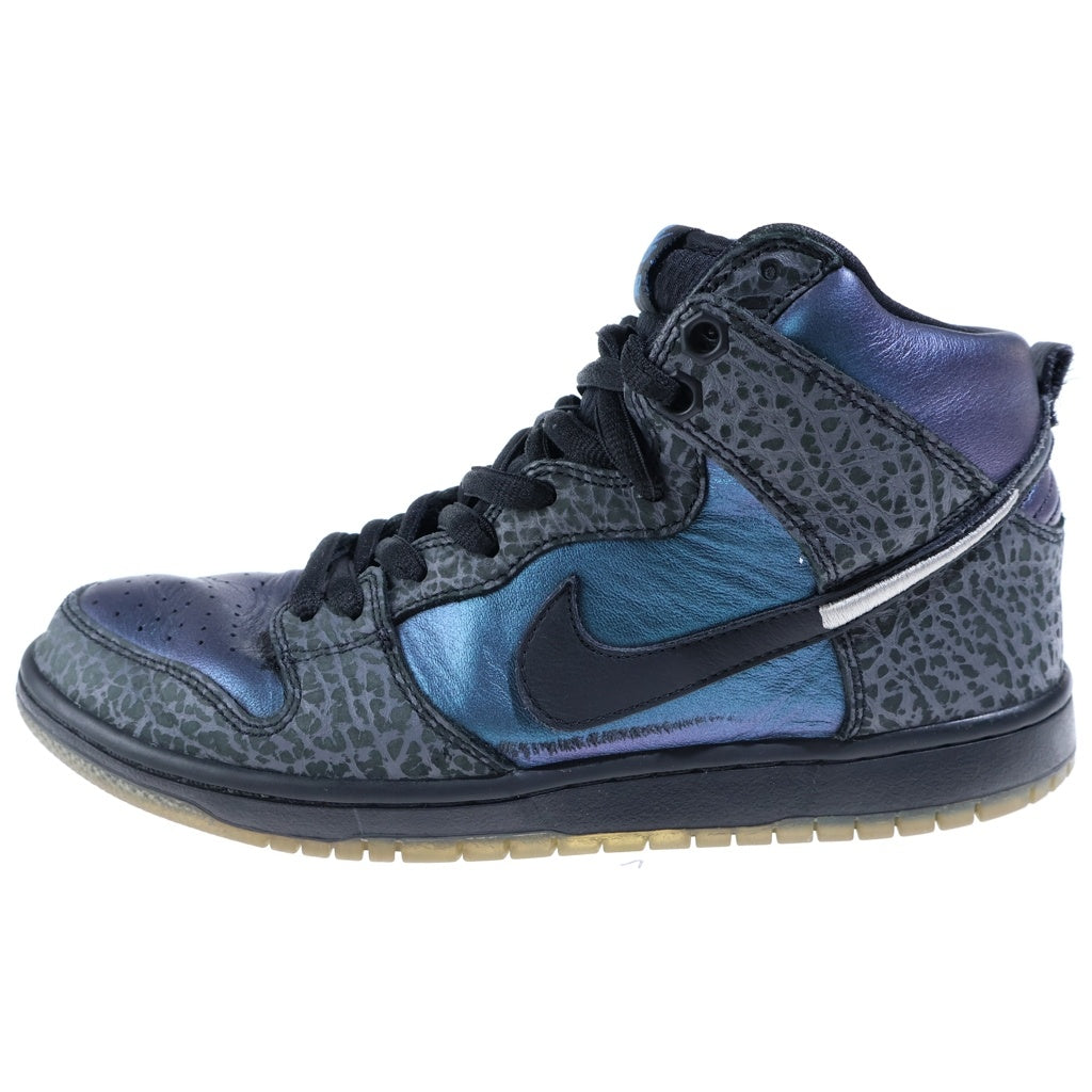 NIKE SB(ナイキエスビー) × BLACK SHEEP DUNK HIGH ブラックシープ ダンク ハイカットスニーカー ブラック/ブルー US10/28cm BQ6827-001