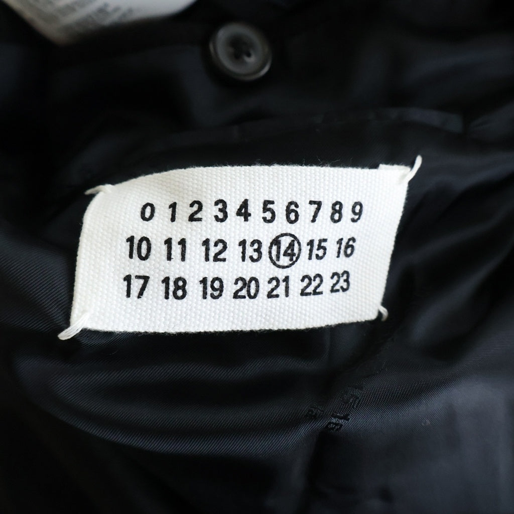 Maison Margiela(メゾンマルジェラ) 10AW ここのえ期 トレンチコート ブラック S30AH0028