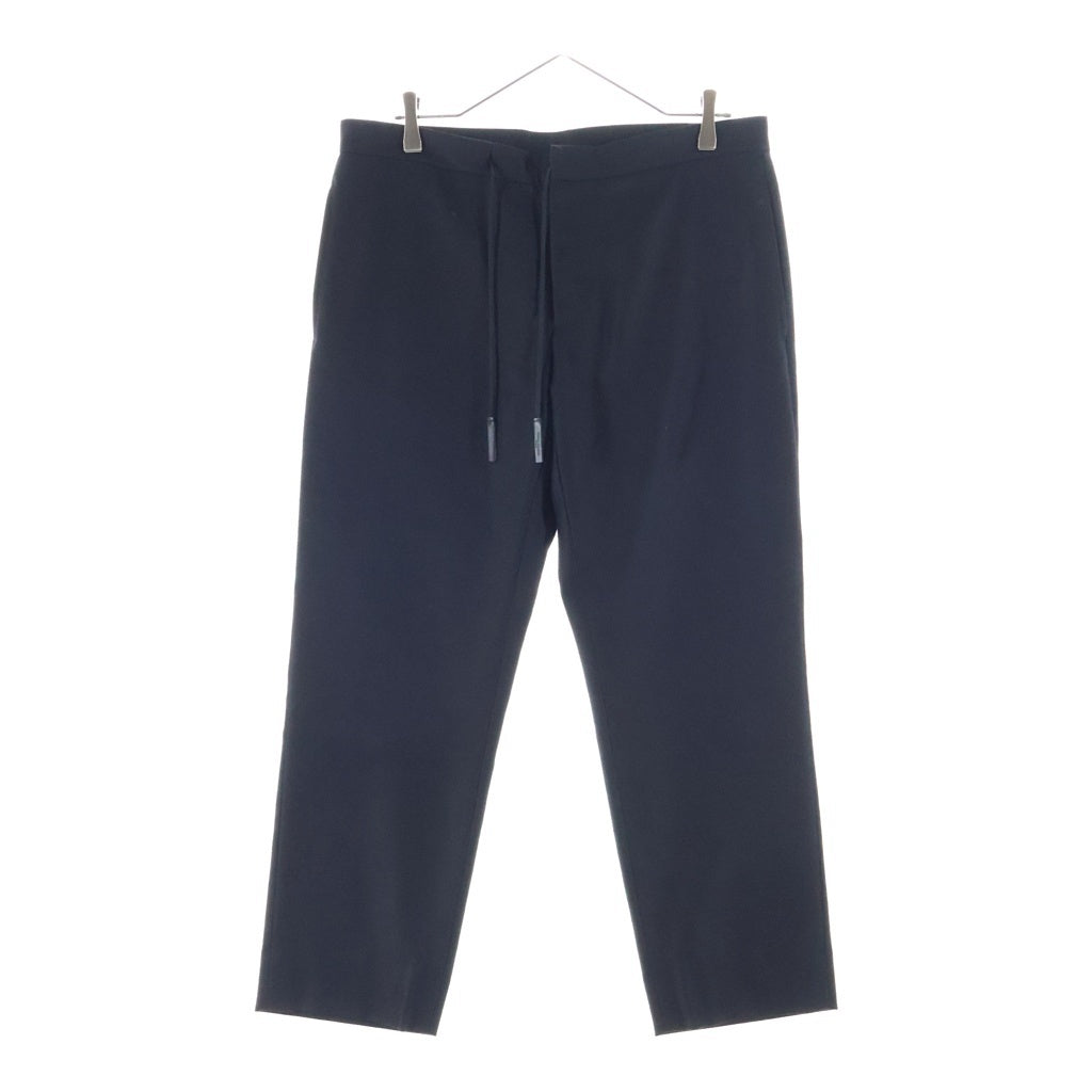Maison Margiela(メゾンマルジェラ) 17AW ウール ドローコード スラックスパンツ ブラック S50KA0388