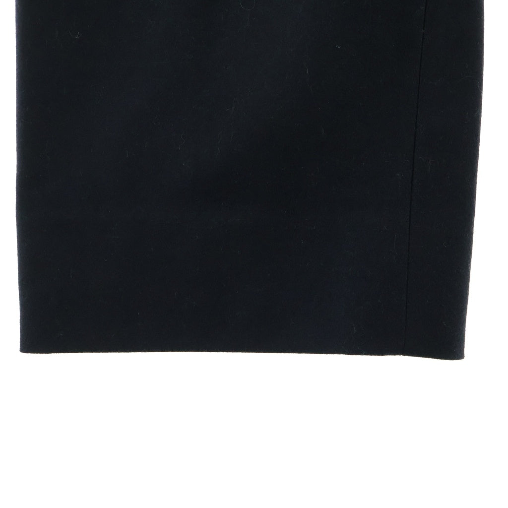 HERMES(エルメス) 20AW カシミア混 Nagoya ウール ワイドスラックスパンツ ブラック