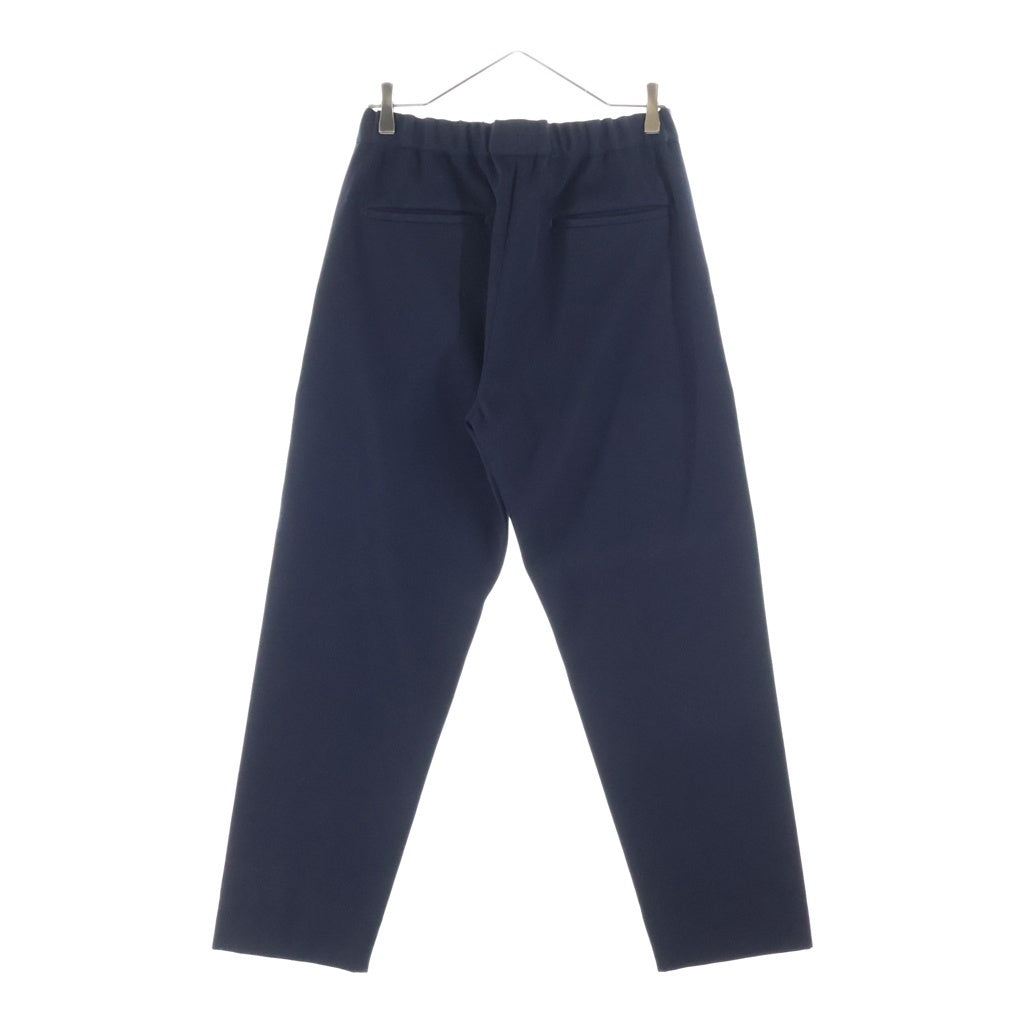 JOHN SMEDLEY(ジョンスメドレー) ウール イージースラックスパンツ ブラック A2718FP