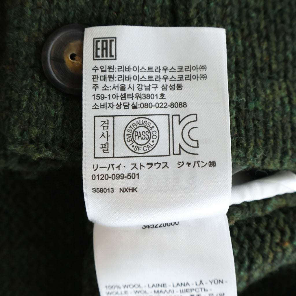 Levi's VINTAGE CLOTHING(リーバイス ビンテージ クロージング) ヘビー ウールカーディガン カーキ PC9-345220000