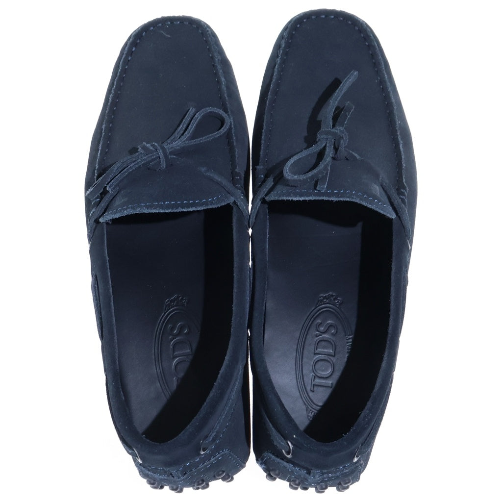 TOD'S(トッズ) スエードレザー ドライビングシューズ ネイビー