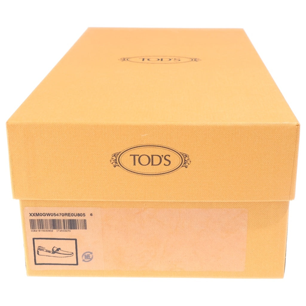 TOD'S(トッズ) スエードレザー ドライビングシューズ ネイビー