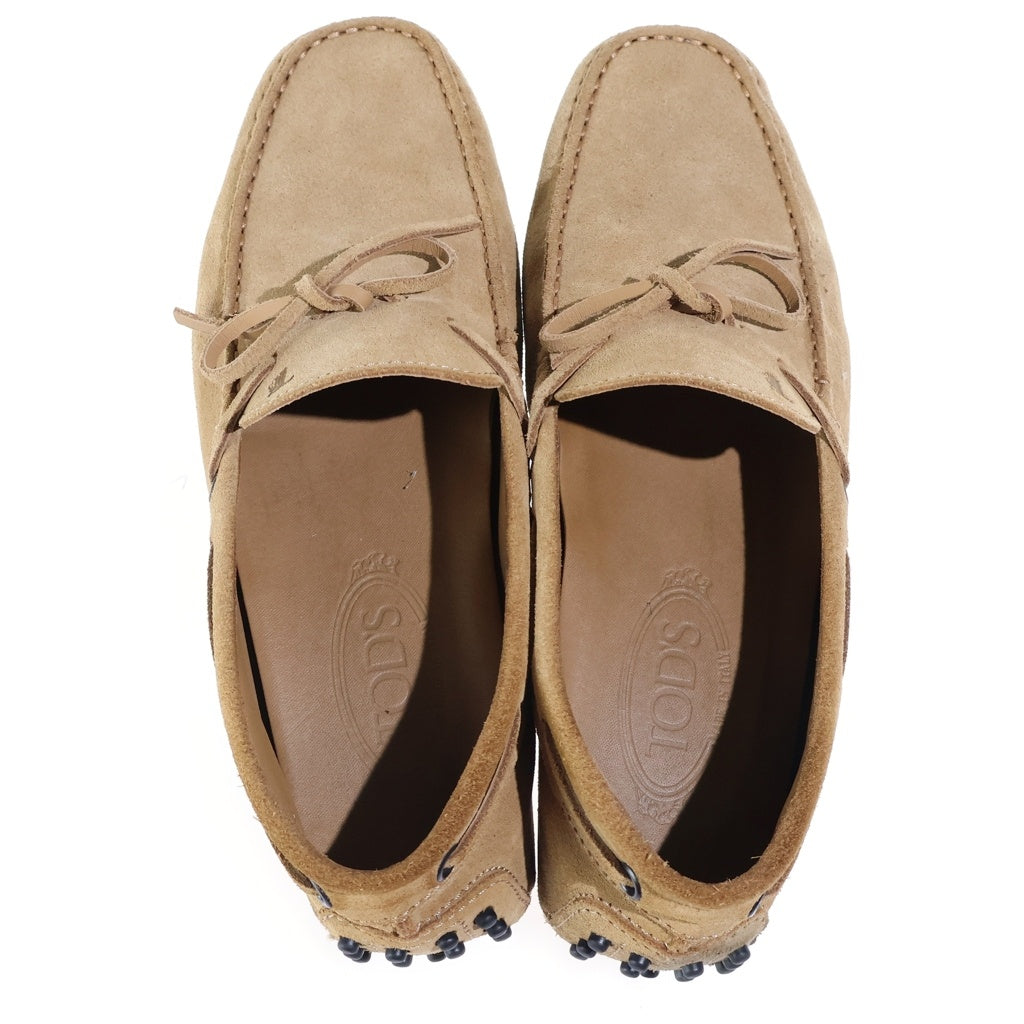 TOD'S(トッズ) スエードレザー ドライビングシューズ ベージュ