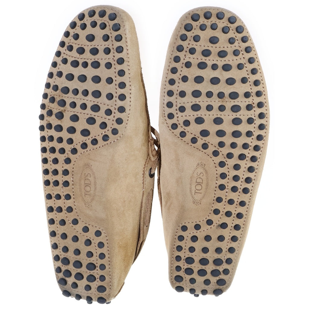 TOD'S(トッズ) スエードレザー ドライビングシューズ ベージュ