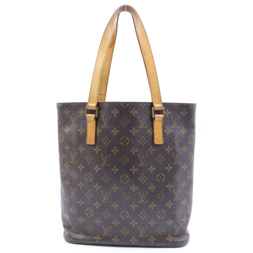 LOUIS VUITTON(ルイヴィトン) モノグラム ヴァヴァンGM ハンドバッグ トートバッグ ブラウン レザー×PVC M51170 ゴールド金具 レディース
