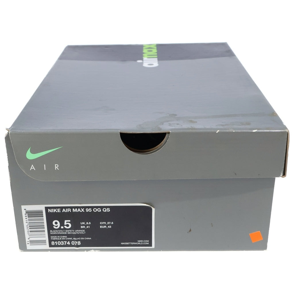 NIKE(ナイキ) AIR MAX OG QS GREEDY エアマックス 95 グリーディ ローカットスニーカー マルチ US9.5/27.5cm 810374-078