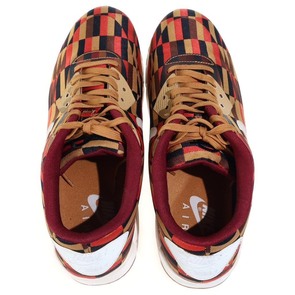 NIKE(ナイキ) AIR MAX90 LUX JCRD SP ROUNDEL エアマックス90 ローカットスニーカー ブラウン US10.5/28.5cm 651322-106