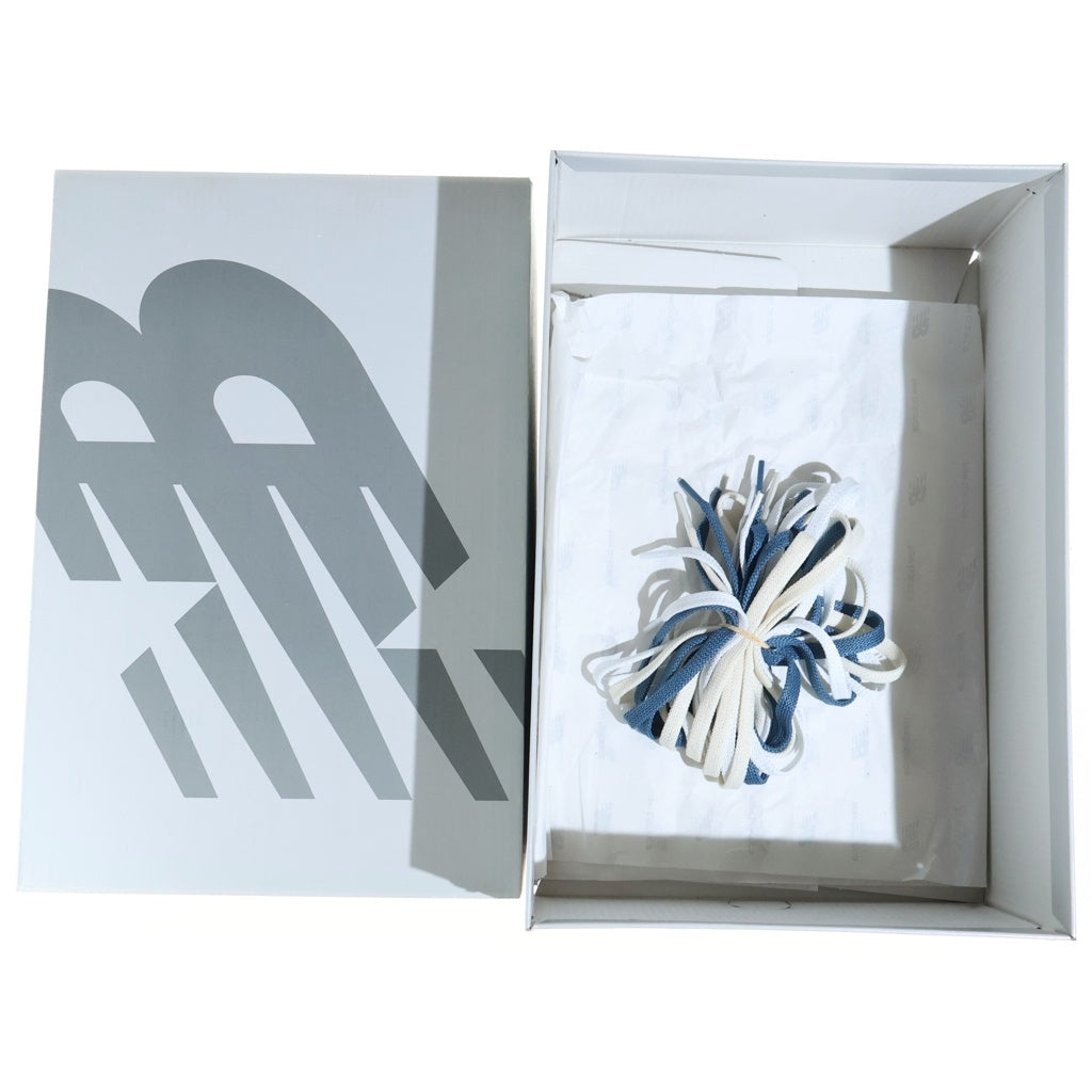 New Balance(ニューバランス) ×KITH 990V3 STEEL BLUE キス スティール ブルー スエード メッシュ ローカットスニーカー ブラウン/ライトブルー US10/28cm M990KS3