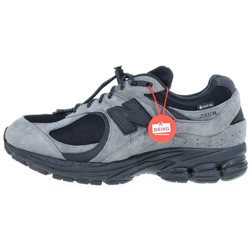 New Balance(ニューバランス) ×JJJJound 2002R GORE-TEX ジョウンド ゴアテックス スエード メッシュ ローカットスニーカー グレー/ブラック US9.5/27.5cm M2002RXZ