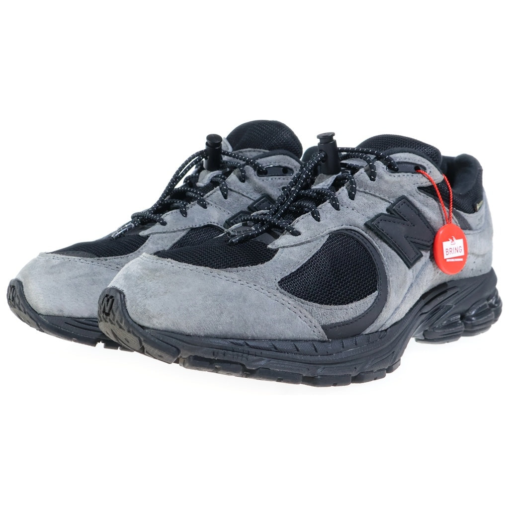 New Balance(ニューバランス) ×JJJJound 2002R GORE-TEX ジョウンド ゴアテックス スエード メッシュ ローカットスニーカー グレー/ブラック US9.5/27.5cm M2002RXZ