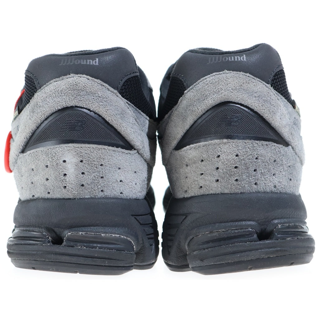 New Balance(ニューバランス) ×JJJJound 2002R GORE-TEX ジョウンド ゴアテックス スエード メッシュ ローカットスニーカー グレー/ブラック US9.5/27.5cm M2002RXZ