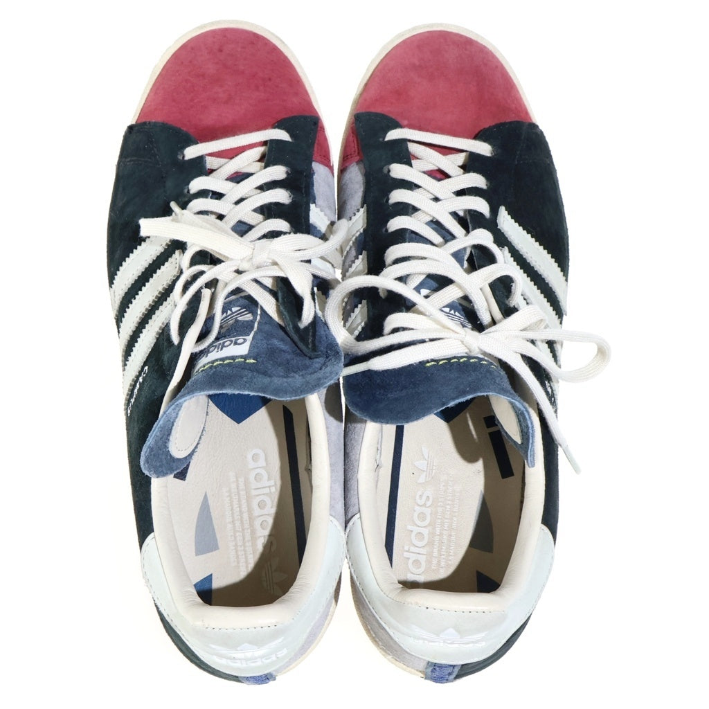 adidas(アディダス) ×Shun Hirose Recouture CAMPUS 80s ヒロセ シュウ aka リクチュール キャンパス スエード ローカットスニーカー ネイビー/レッド US10.5/28.5cm FW7620