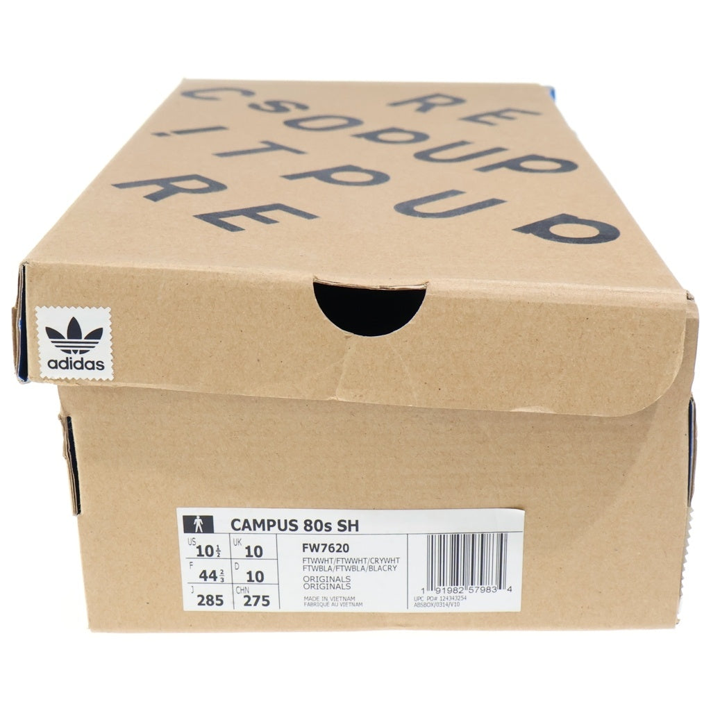 adidas(アディダス) ×Shun Hirose Recouture CAMPUS 80s ヒロセ シュウ aka リクチュール キャンパス スエード ローカットスニーカー ネイビー/レッド US10.5/28.5cm FW7620