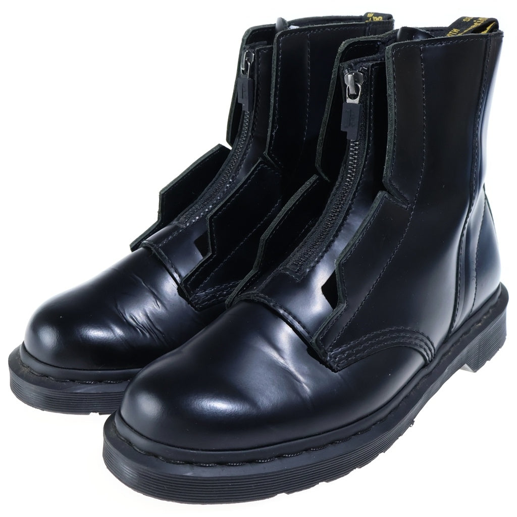 Dr.Martens(ドクターマーチン) ×A-COLD-WALL* 1460 ZIP LEATHER LACE UP BOOTS アコールドウォール レザー レースアップ ブーツ ハイカットブーツ ブラック US10/28cm 26518001