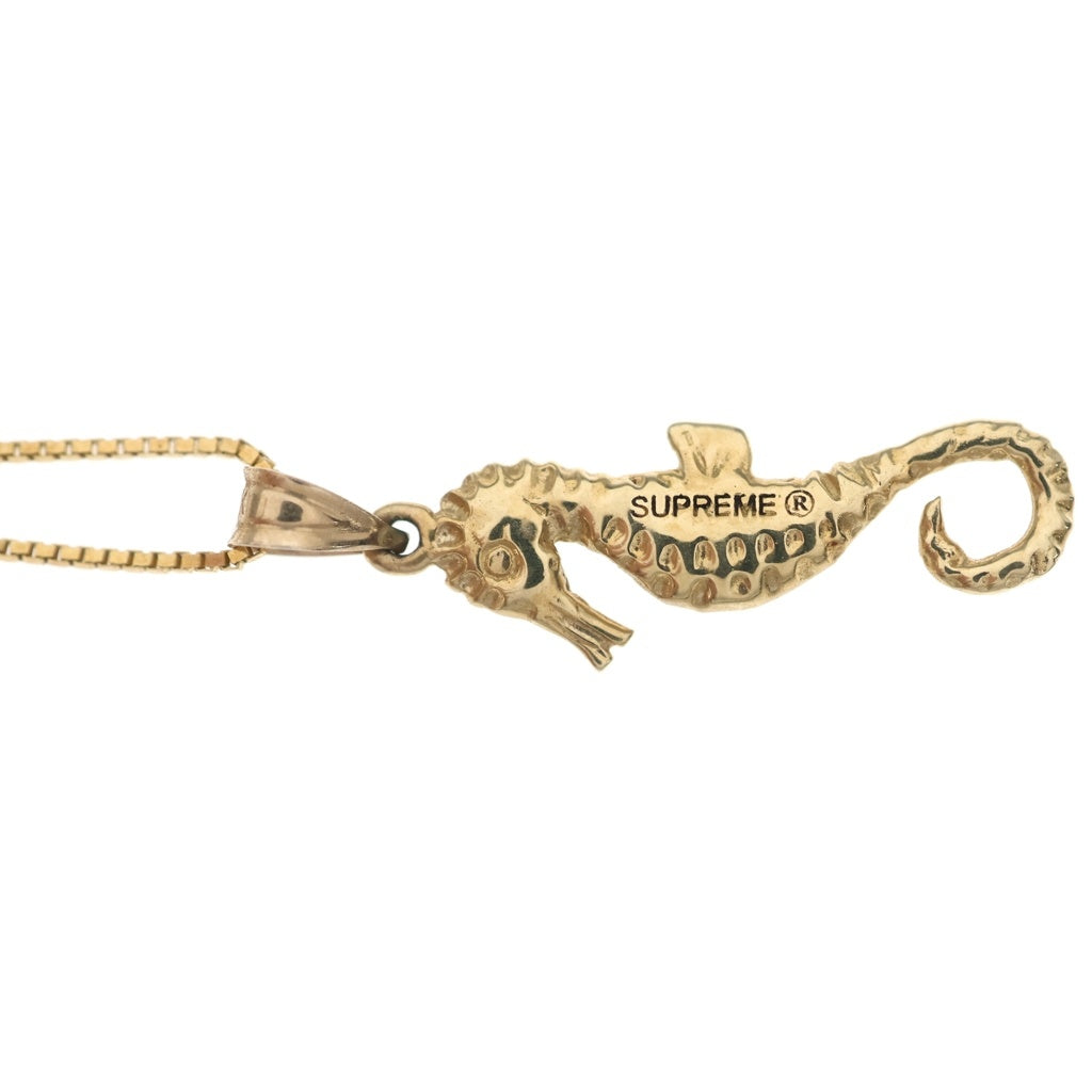 SUPREME(シュプリーム) 16AW Seahorse Gold Pendant 14K ネックレス ゴールド