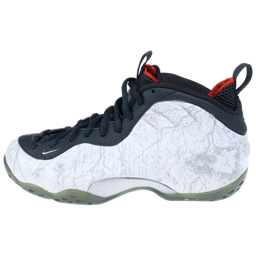 NIKE(ナイキ) ×TEKKEN 8 AIR FOAMPOSITE ONE PRM JIN KAZAMA 鉄拳8 エアフォームポジット ミッドカットスニーカー シルバー US9.5/27.5cm HF6367-001