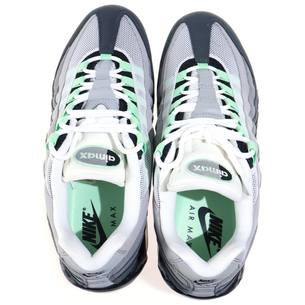 NIKE(ナイキ) WMNS SIR MAX BIG BUBBLE HJ5996-005 ウィメンズ エアマックス 95 ビッグバブル ローカットスニーカー グリーン/グレー US11/28cm
