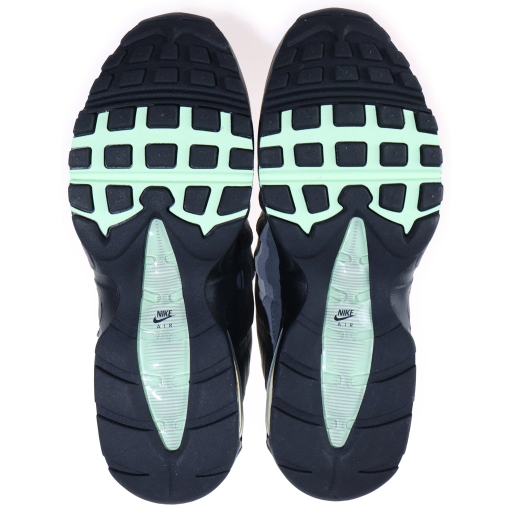 NIKE(ナイキ) WMNS SIR MAX BIG BUBBLE HJ5996-005 ウィメンズ エアマックス 95 ビッグバブル ローカットスニーカー グリーン/グレー US11/28cm