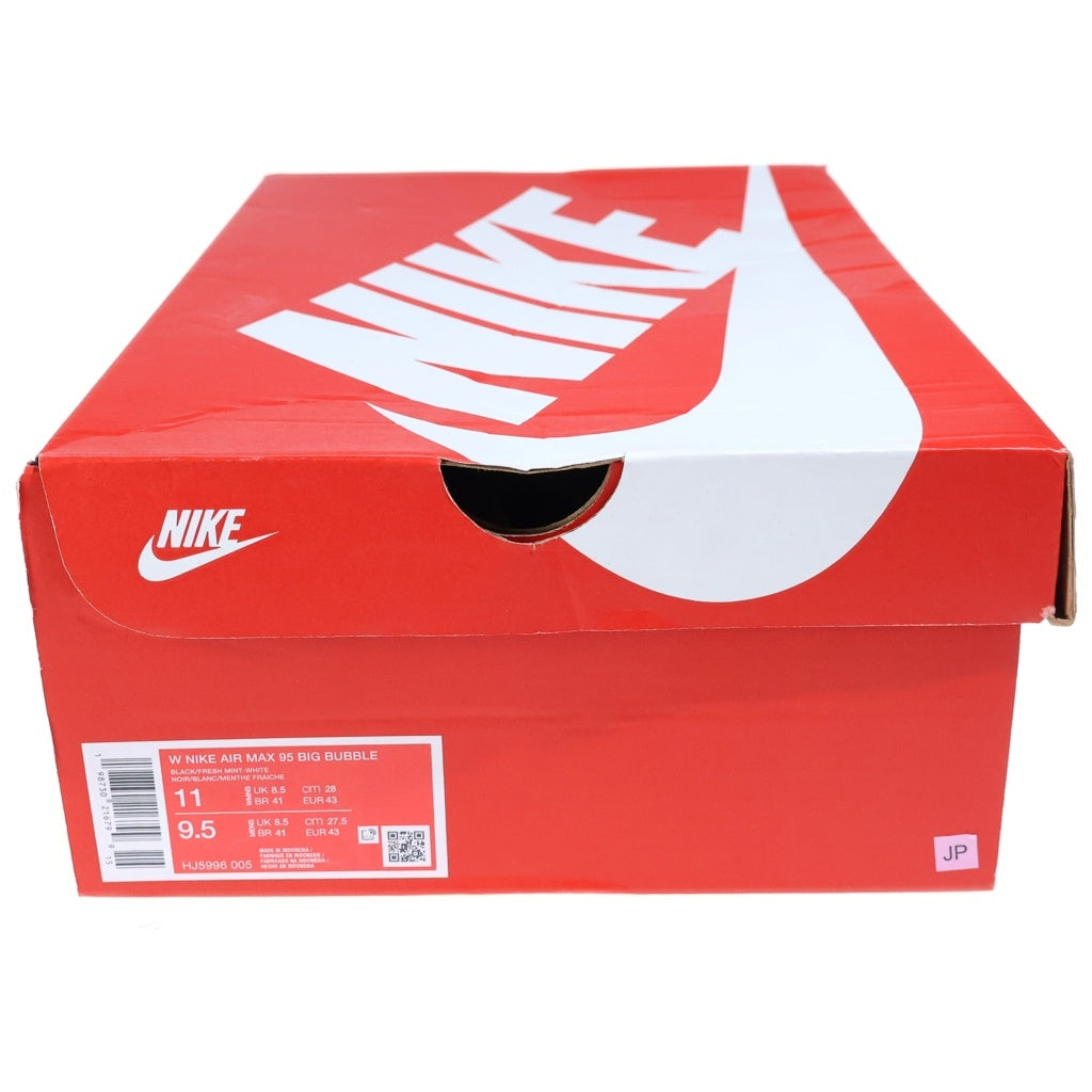 NIKE(ナイキ) WMNS SIR MAX BIG BUBBLE HJ5996-005 ウィメンズ エアマックス 95 ビッグバブル ローカットスニーカー グリーン/グレー US11/28cm