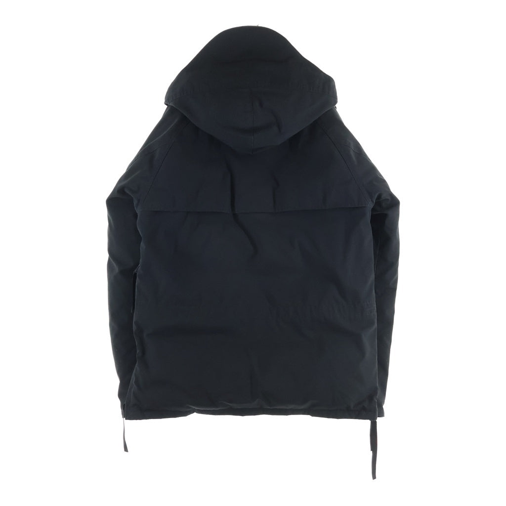 CANADA GOOSE(カナダグース) JASPER ジャスパー ロゴデザインモチーフ マルチポケット フーデッド ジップアップ ダウンジャケット ブラック 68F8490 4078JM