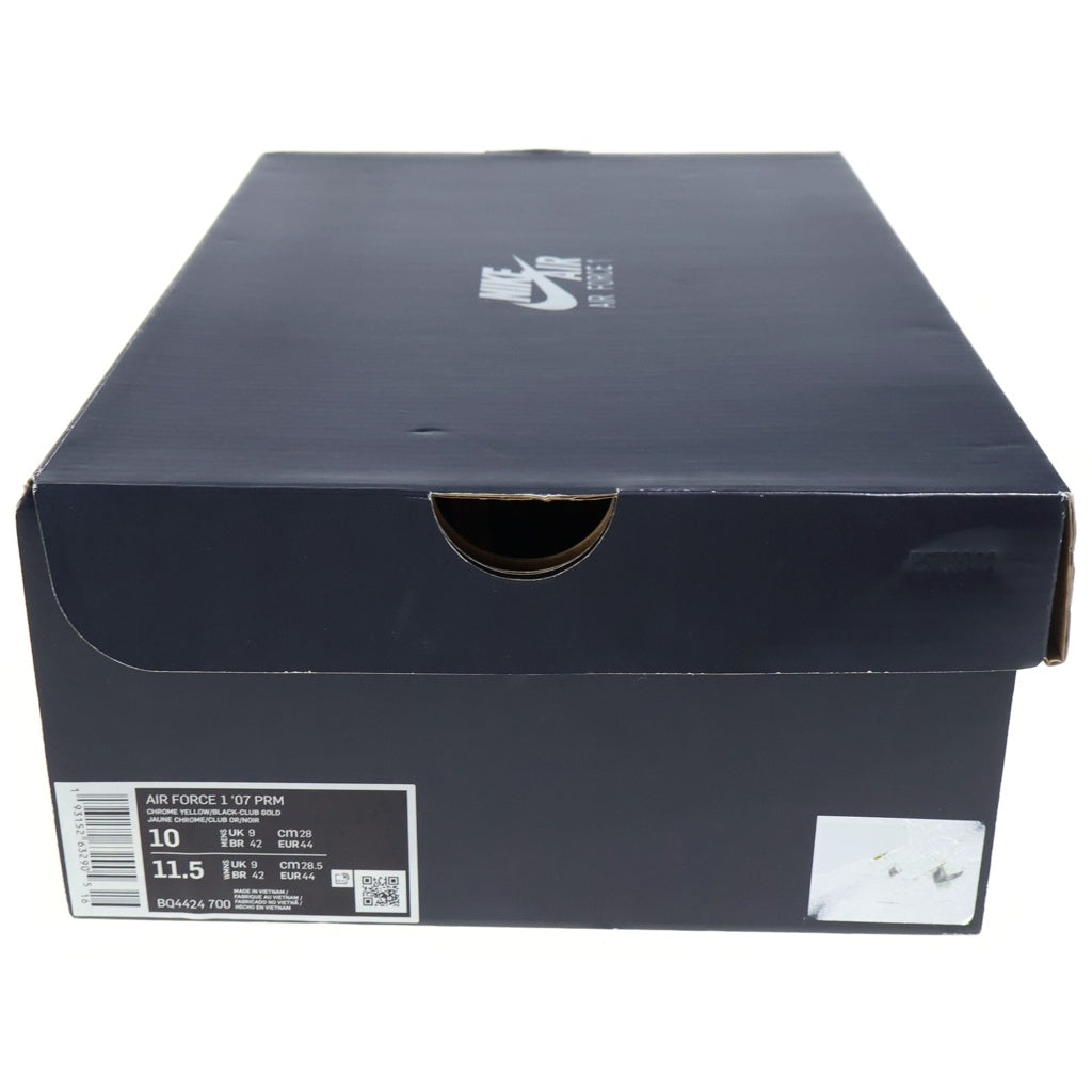 NIKE(ナイキ) AIR FORCE 1 LOW 07 BQ4424-700 エアフォース1 ローカットスニーカー イエロー US10/28cm