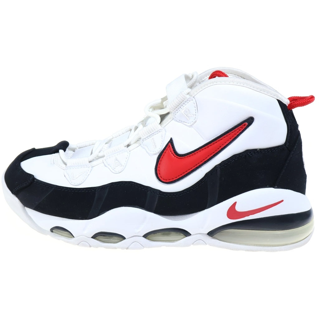 NIKE(ナイキ) AIR MAX UPTEMPO 95 CK0892-101 エアマックスアップテンポ95 ハイカットスニーカー ホワイト/レッド US10/28cm
