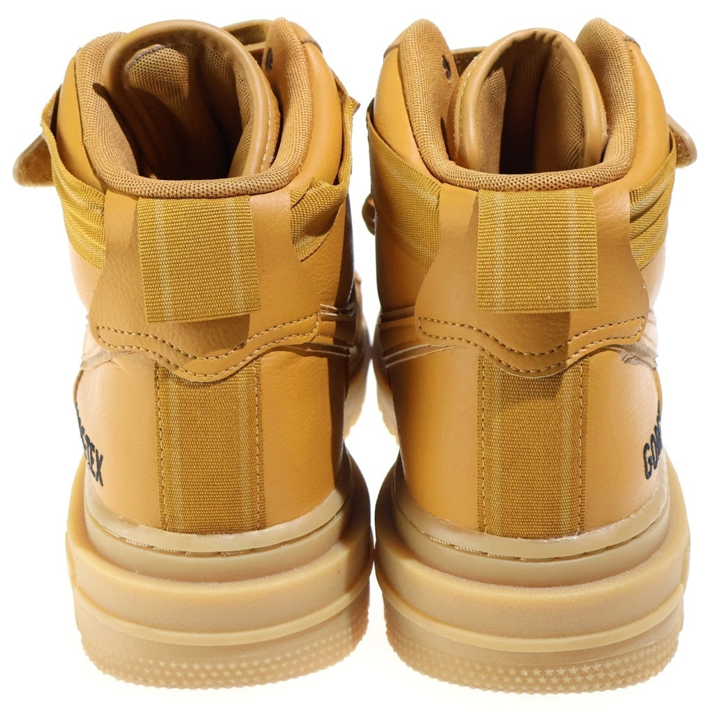 NIKE(ナイキ) AIR FORCE 1 HIGH GORE-TEX BOOT FLAX エアフォース1 ゴアテックス ブーツ フラックス ハイカットスニーカー ブラウン US10/28cm CT2815-200