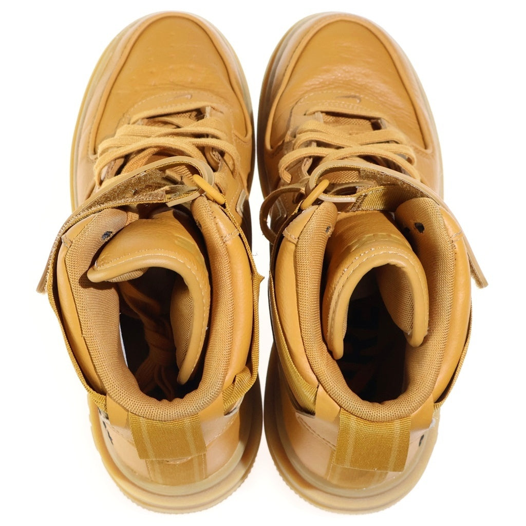 NIKE(ナイキ) AIR FORCE 1 HIGH GORE-TEX BOOT FLAX エアフォース1 ゴアテックス ブーツ フラックス ハイカットスニーカー ブラウン US10/28cm CT2815-200