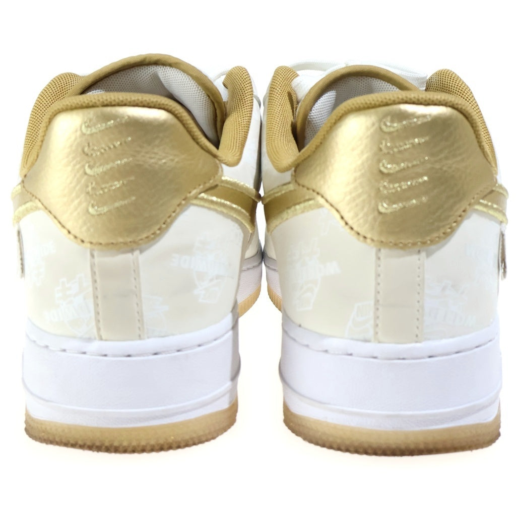 NIKE(ナイキ) WORLD WIDE PACK AIR FORCE 1 KATAKANA DA1343-170 ワールドワイドパック エアフォース1 カタカナ ローカットスニーカー ホワイト/ゴールド US10.5/28.5cm