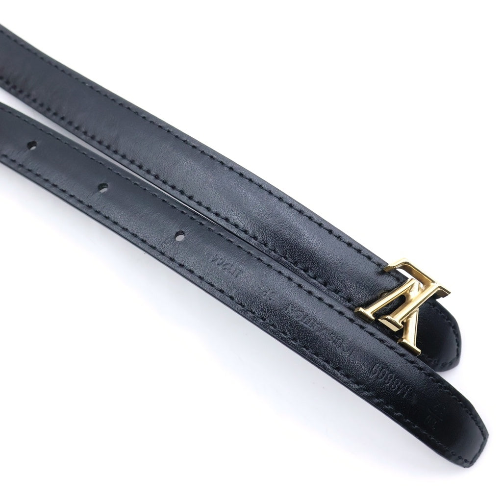LOUIS VUITTON(ルイヴィトン) ミニLV 15mm リバーシブルベルト モノグラム レザー ブラック M8869 レディース