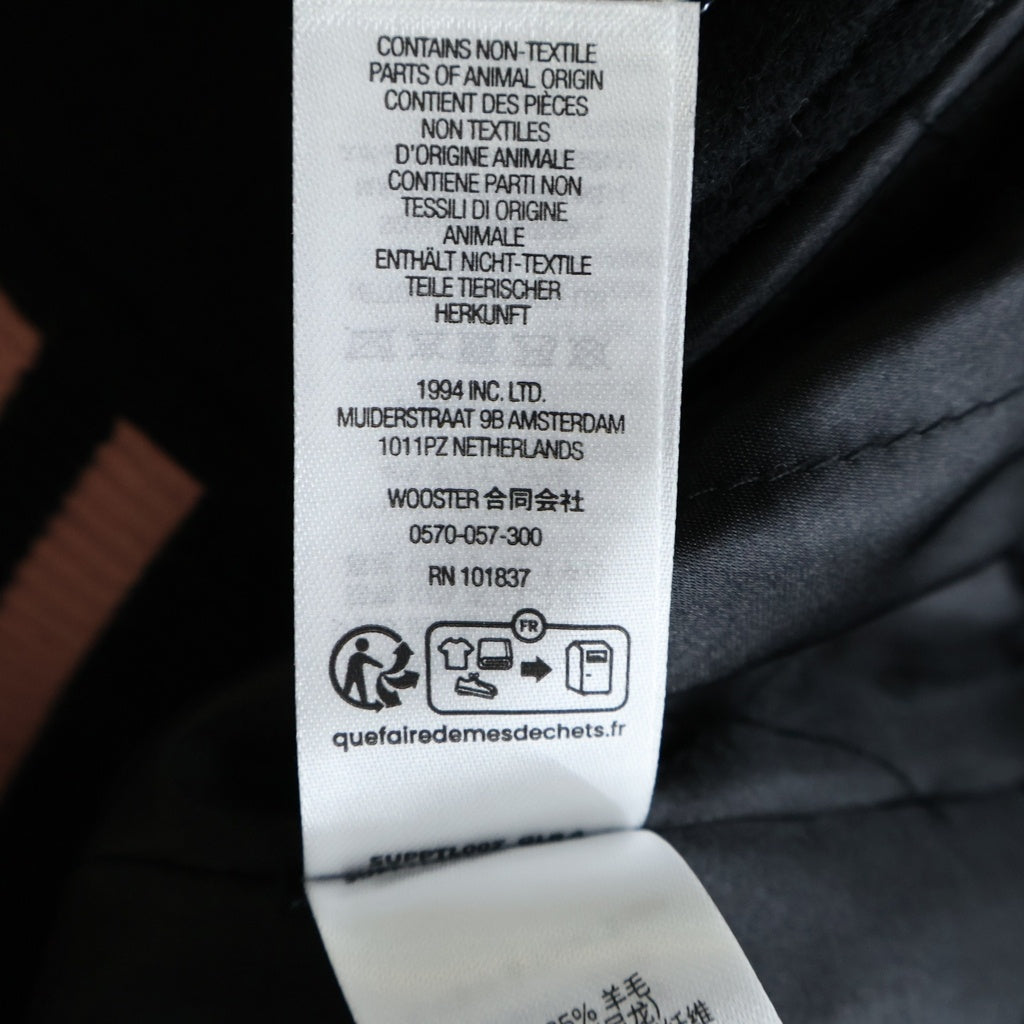 SUPREME(シュプリーム) 26AW Captains Varsity Jacket キャプテンズ バーシティジャケット ブルゾン ブラック/ピンク