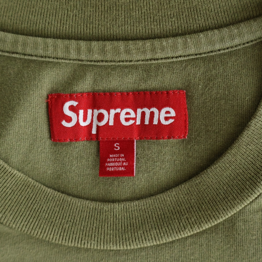 SUPREME(シュプリーム) 25AW Small Box Logo Tee スモールボックスロゴ クルーネック 半袖Tシャツ カットソー カーキ