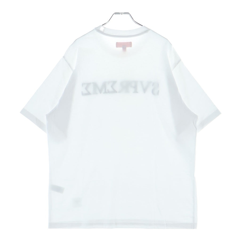 SUPREME(シュプリーム) 26SS Greek S/S Top グリーク ロゴ刺繍 半袖Tシャツ カットソー ホワイト