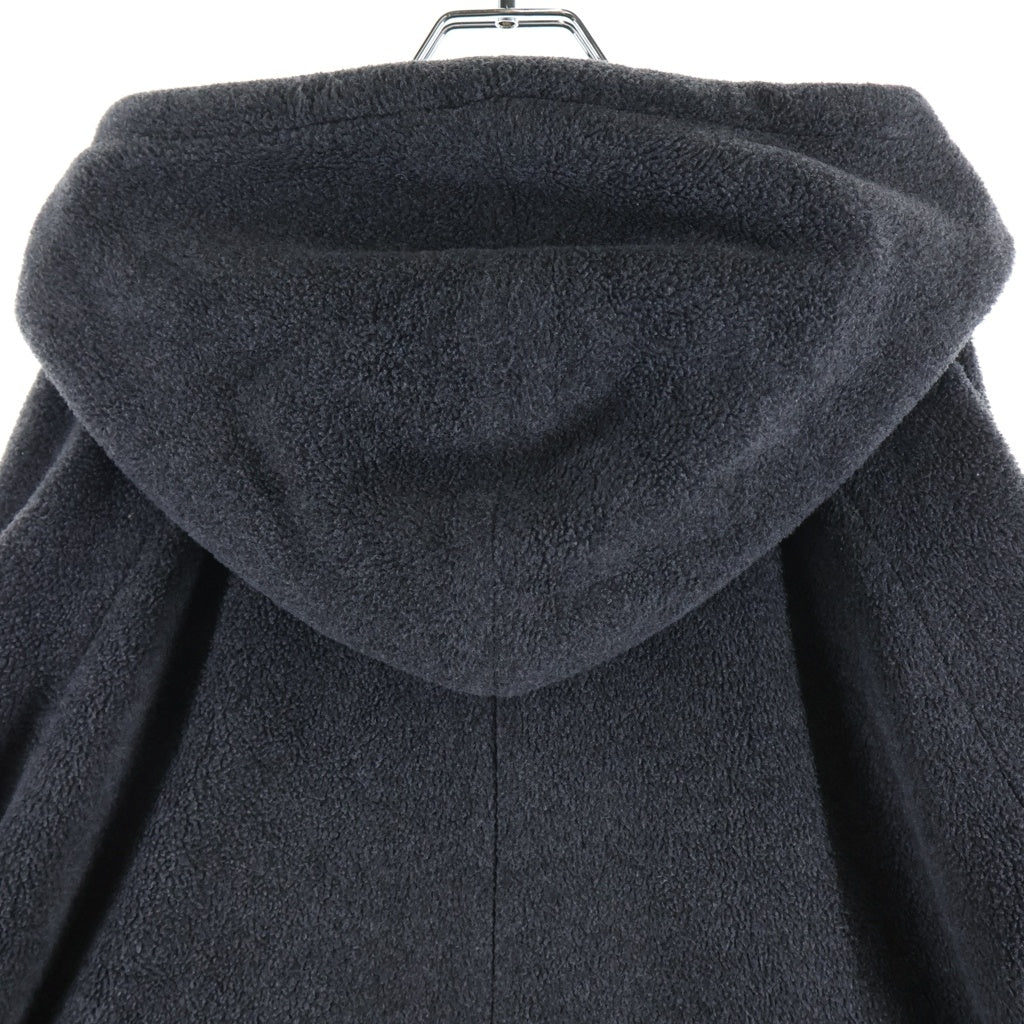 NEIGHBORHOOD(ネイバーフッド) 21AW CHINO ER-COAT フリース ボア フード ロングコート ジャケット ブラック/グリーン 212YTNH-JKM03