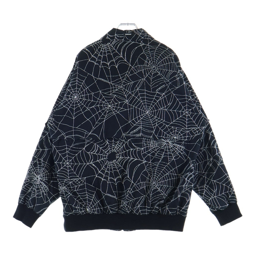 NEIGHBORHOOD(ネイバーフッド) 23SS SPIDERWEB WORK JACKET スパイダーウェブ コットンウェザー ワークジャケット ブラック 231TSNH-JKM09