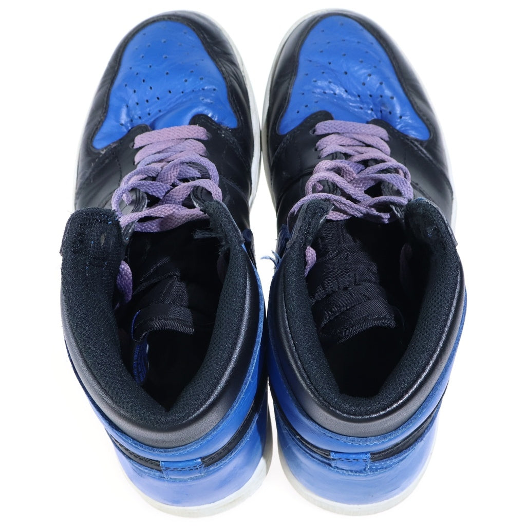 NIKE(ナイキ) AIR JORDAN 1 RETRO HIGH OG ROYAL エアジョーダン1 レトロ ロイヤル ハイカットスニーカー ブルー/レッド US9.5/27.5cm 555088-007
