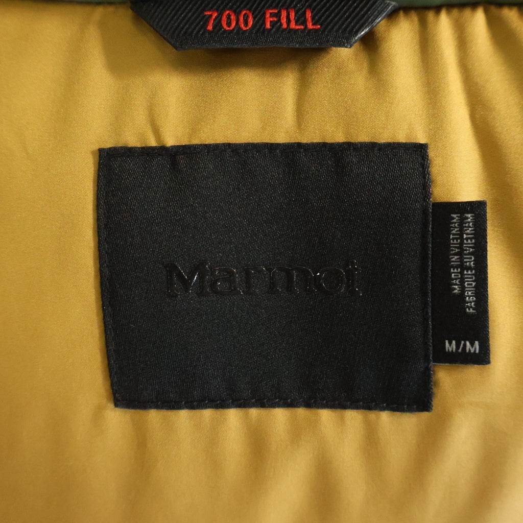 Marmot(マーモット) MAMMOTH PARKA GORE-TEX ゴアテックス フーデッド ジップアップ マンモスパーカ ダウンジャケット カーキ 91490