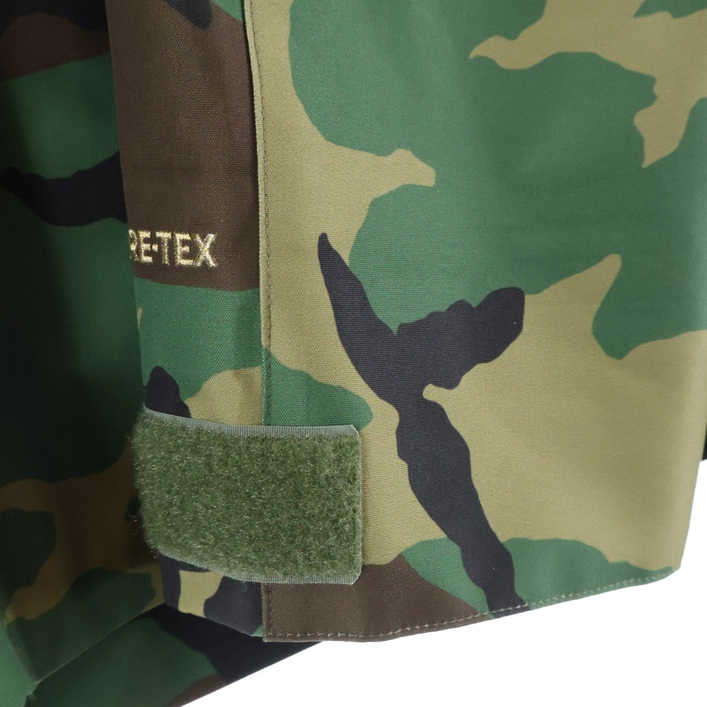 Marmot(マーモット) 21AW ×BEAMS 3LAYER GORE-TEX PARKA ビームス ゴアテックス 3レイヤー フーデッド ナイロン ジップアップ ジャケット カモフラージュ TOMSJK08BB