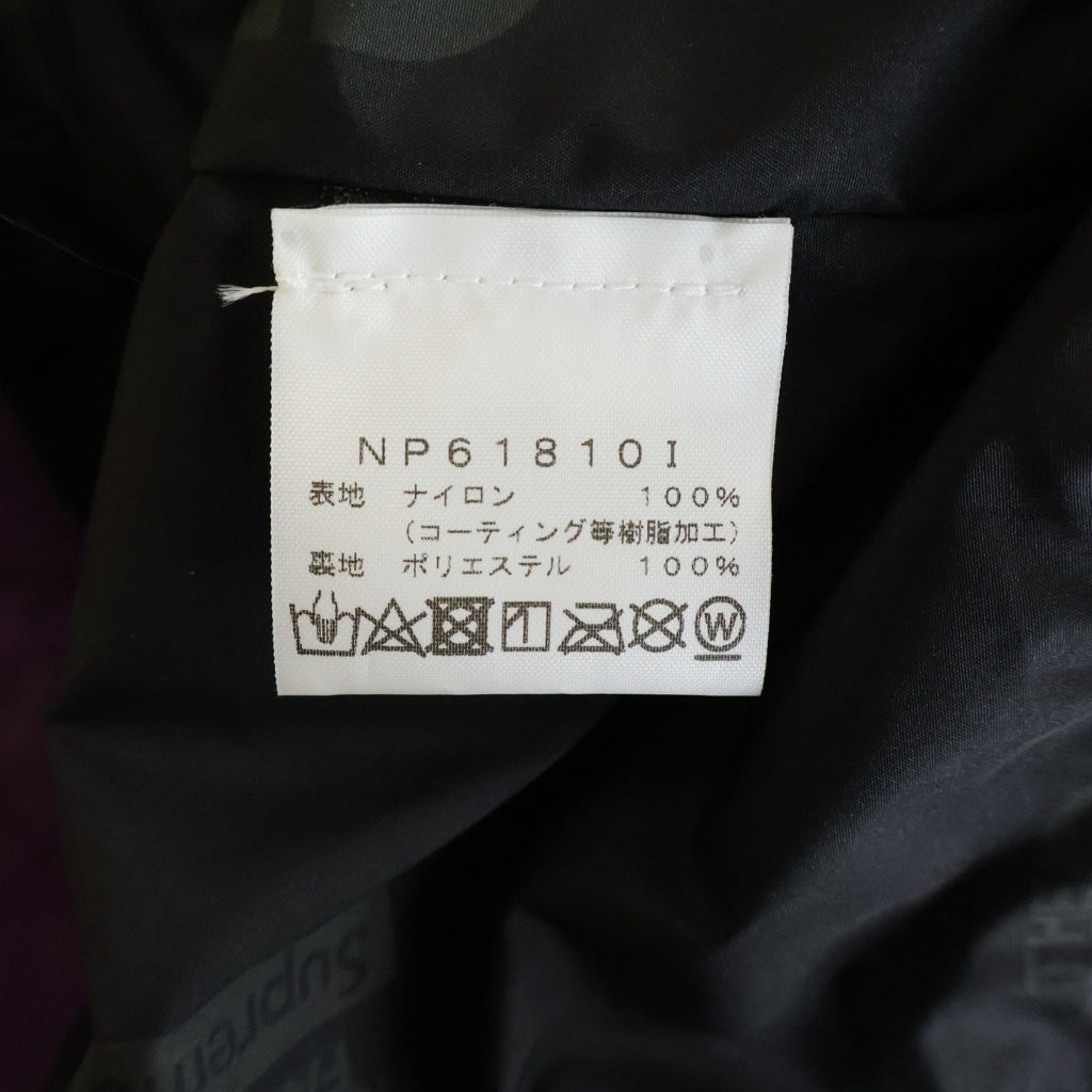 SUPREME(シュプリーム) 18AW ×THE NORTH FACE Expedition Jacket ザノースフェイス フーデッド エクスペディション ナイロン ジャケット パープル/イエロー NP618101