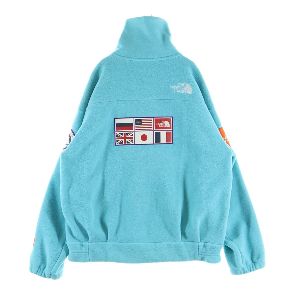 THE NORTH FACE(ザノースフェイス) 21AW TRANS ANTARCTICA FLEECE JACKET 国旗デザイン トランスアンター クティカ フリースジャケット ブルー NF0A5GF1