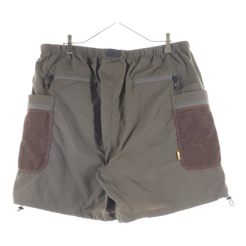 GRIP SWANY(グリップスワニー) ×STABRIDGE スタブリッジ メッシュポケット ショートパンツ ショーツ ベージュ