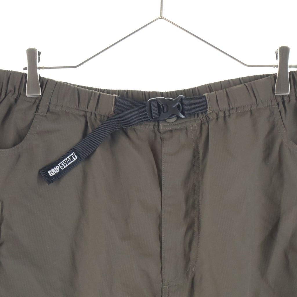 GRIP SWANY(グリップスワニー) ×STABRIDGE スタブリッジ メッシュポケット ショートパンツ ショーツ ベージュ