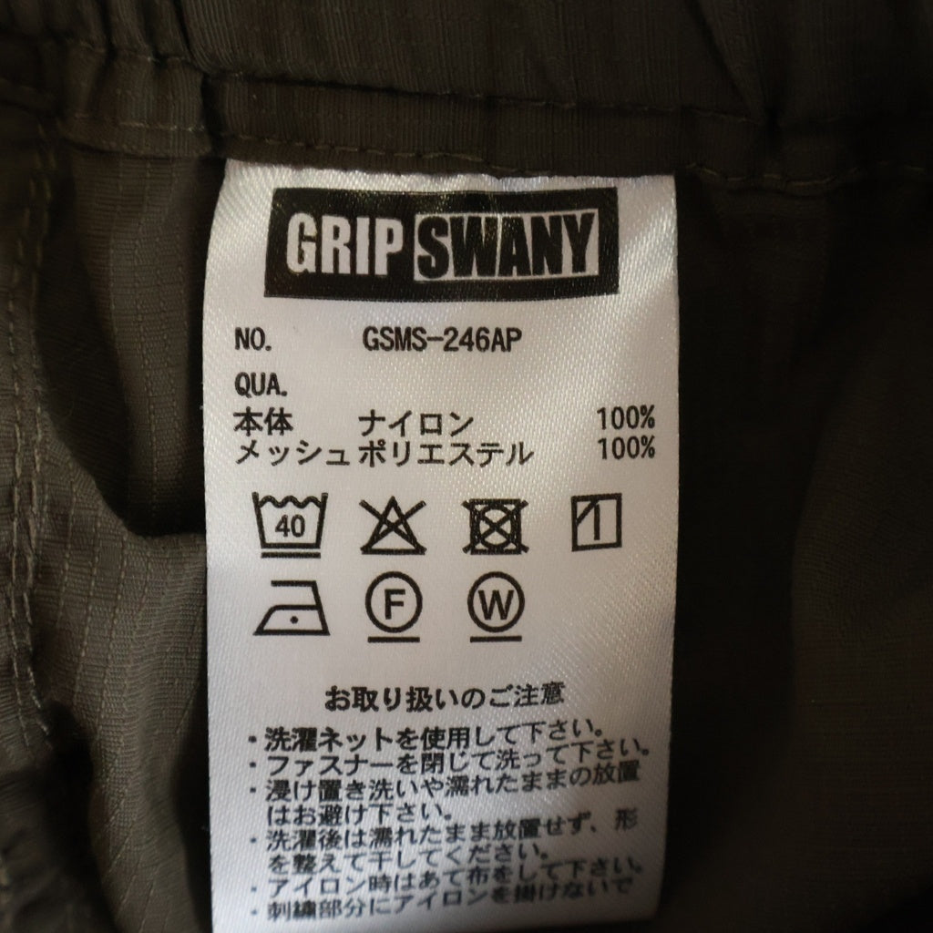 GRIP SWANY(グリップスワニー) ×STABRIDGE スタブリッジ メッシュポケット ショートパンツ ショーツ ベージュ